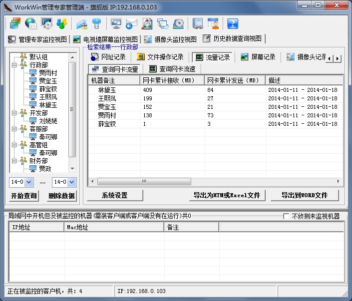 行政部全部截图